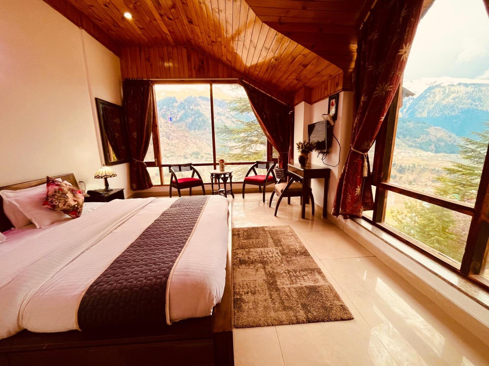 Nature Valley View Resort Manali 2 Bedrooms Luxury Cottages And Valley View Manāli Exterior foto